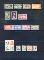 TIMBRES MONACO REF060521LI, Timbres Année 1949 Complète, Charnière Sauf Bloc Non Dentelé Qui Est Luxe - Sonstige & Ohne Zuordnung