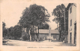 LOMPNES - La Place Et Le Monument Aux Morts - Voyagé 1923 (voir Les 2 Scans) - Hauteville-Lompnes