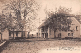 LOMPNES - La Chaumière, Mme Amblard Propriétaire - Voyagé 1927 (voir Les 2 Scans) - Hauteville-Lompnes