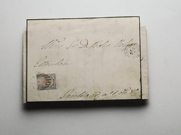 Lotes Y Colecciones.Varios, Historia Postal.  Sobre. (1857ca). Conjunto De Nueve Cartas Y Frontales Circuladas Entre 185 - Colecciones (sin álbumes)