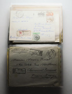 Lotes Y Colecciones.Extranjero.  Sobre. (1890ca). Interesante Conjunto De Más De Ciento Setenta Cartas, Tarjetas Postale - Collections (without Album)