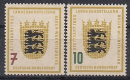 GERMANY Bundes 212-213,unused - Ungebraucht