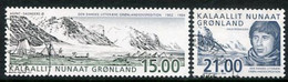 GREENLAND 2003  Expeditions II:  Danish Literary Expedition Used.  Michel 396-97 - Gebruikt