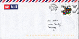 Hong Kong Air Mail Cover Sent To Germany 24-6-2002 - Lettres & Documents