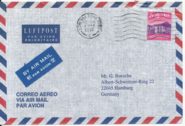 Hong Kong Air Mail Cover Sent To Germany 4-3-1997 Single Franked - Lettres & Documents