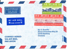 Hong Kong Air Mail Cover Sent To Germany 18-6-2002 - Lettres & Documents