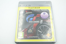 SONY PLAYSTATION THREE PS3 : GRAN TURISMO 5 THE REAL DRIVING SIMULATOR - PLATINUM - POLYPHONY - PS3