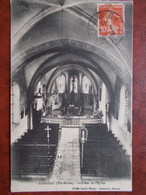 52 - LONGEAU - Intérieur De L' Eglise. (Rare - Cachets De Longeau Et Villegusien) - Le Vallinot Longeau Percey