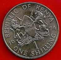 KENYA 1 SHILLING - 1974 - Kenya