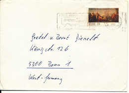 Ireland Cover Sent To Germany 7-9-1982 Single Stamped EUROPA CEPT - Cartas & Documentos