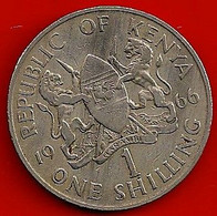 KENYA 1 SHILLING - 1966 - Kenya