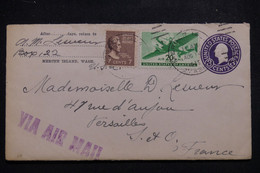 ETATS UNIS - Entier Postal + Compléments De Mercer Island Pour La France En 1945 - L 97367 - 1941-60