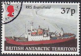 British Antarctic Territory 2000 Used Sc #291 37p RRS Bransfield - Usados