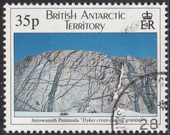 British Antarctic Territory 1995 Used Sc #232 35p Arrowsmith Peninsula - Gebraucht