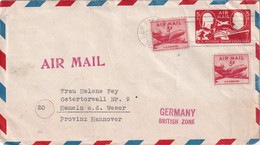 USA 1947   ENTIER POSTAL/GANZSACHE/POSTAL STATIONARY PLI AERIEN DE NEW YORK - 1941-60