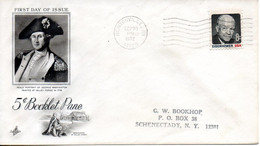 USA. N°921 De 1972 Sur Enveloppe 1er Jour. Eisenhower/G. Washington. - George Washington