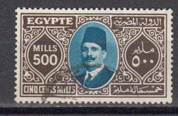Egypte 1927 Yvert 129 Oblitere. Roi Faoud 1er - Used Stamps