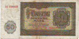 ALLEMAGNE - Germany -  50 Marks 1948 - N° GO 1596825 TTB - Andere & Zonder Classificatie