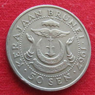Brunei 50 Sen 1967 KM# 8 - Brunei