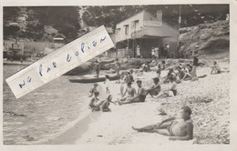 MARSEILLE - Calanque De Sormiou - Café - Restaurant BELLE-VUE ( Carte Photo )  Rare - Quartiers Sud, Mazargues, Bonneveine, Pointe Rouge, Calanques,