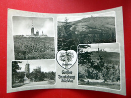 Großer Inselsberg - Brotterode Schmalkalden Gipfel -  Echt Foto - Thüringen - 1966 - Tabarz