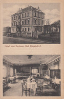 AK Bad Oppelsdorf Hotel Zum Kurhaus Nicht Gelaufen, S/w - Other & Unclassified