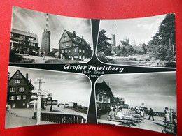 Großer Inselsberg - Brotterode Gipfel Rennsteig - Thüringer Wald - Stempel HO Hotel - Echt Foto Thüringen 1962 - Tabarz