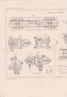 CHEMIN DE FER PLAN FREINS M.WESTINGHOUSE,MONTAGE ESSIEU M.UHRY  REF 71091 - Other Plans