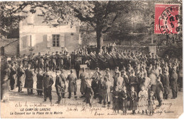 FR12 LA CAVALERIE - Camp Militaire Du Larzac - Concert Sur La Place De La Mairie - Animée - Belle - La Cavalerie
