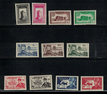 FEZZAN - N° Yvert 46 / 53 Non Dentelés. Cote Yvert 270 €uros - Unused Stamps