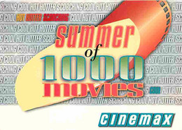 Cinema - Autres - Cinemax - Summer Of 1000 Movies - Carte Neuve - CPM - Voir Scans Recto-Verso - Otros