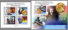 GUINEA REP. 2021 MNH Albert Einstein M/S+S/S - OFFICIAL ISSUE - DHQ2119 - Albert Einstein
