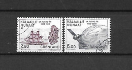 GROENLANDIA - 1985 - N. 145/46 USATI (CATALOGO UNIFICATO) - Sonstige & Ohne Zuordnung