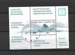 GROENLANDIA - 1987 - BF N. 2 USATO (CATALOGO UNIFICATO) - Sonstige & Ohne Zuordnung