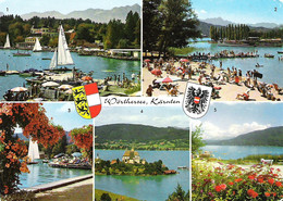 SCENES FROM CARINTHIA, AUSTRIA. USED POSTCARD Cg5 - Pörtschach