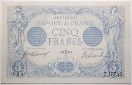 France - 5 Francs - 26-2-1916 - PICK 70a.5 / F2.36 - SPL - 5 F 1912-1917 ''Bleu''