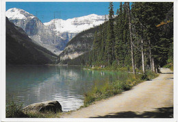 LAKE LOUISE, ALBERTA, CANADA.  USED POSTCARD Ew6 - Lac Louise