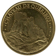 11-2132 - JETON TOURISTIQUE MDP - Château De Quéribus Et Son Rocher - 2015.3 - 2015