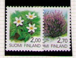 FINLANDIA 1990 - FLORES - YVERT Nº 1066-1067** - Otros & Sin Clasificación