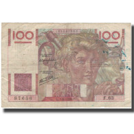France, 100 Francs, Jeune Paysan, 1946, 1946-05-31, TB, Fayette:28.5, KM:128a - 100 F 1945-1954 ''Jeune Paysan''