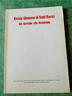 Abruzzo-Rivista Abruzzese Di Studi Storici Dal Fascismo Alla Resistenza-1980 - Guerre 1939-45