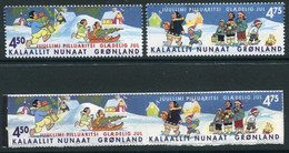 GREENLAND 2002 Christmas MNH / **.  Michel 389-92 - Unused Stamps