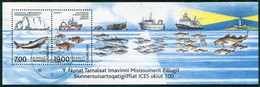 GREENLAND 2002 Marine Research Block Used.  Michel Block 24 - Used Stamps