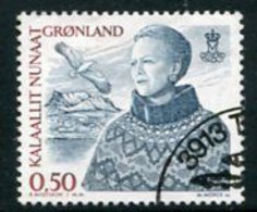 GREENLAND 2002 Definitive: Queen Margarethe 0.50 Kr. Used.  Michel 386 - Oblitérés