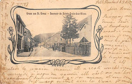 68 - SAINTE CROIX AUX MINES - Souvenir De Sainte Croix Aux Mines - Vue Générale De La Rue Principale 1904 - Sainte-Croix-aux-Mines