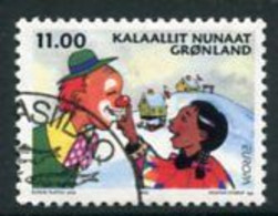 GREENLAND 2002 Europa: Circus Used.  Michel 385 - Usati