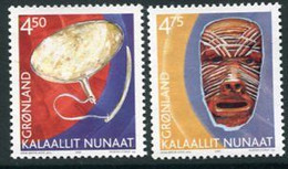 GREENLAND 2002 Cultural Heritage III MNH / **.  Michel 379-80 - Unused Stamps