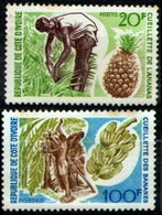 Cote D'Ivoire 1967 Mi 312, 314 Fruits - MNH - Ivoorkust (1960-...)
