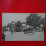 CARTE PHOTO FOIRE MACHINE AGRICOLE MOREAU SYLVAIN LIEU A IDENTIFIER - Da Identificare