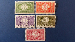 Sénégal - Taxe - YT N° 22 - 23 - 24 - 25 - 31 * Neuf Avec Charnière - Postage Due